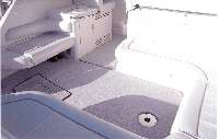 Sea Ray 370 DA boat carpet