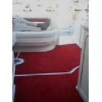 Custom boat carpet